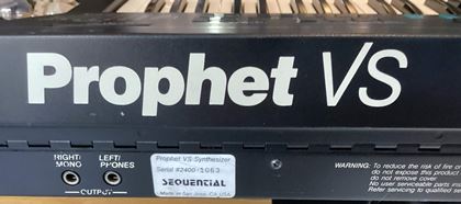 Sequential Circuits-Prophet VS keyboard version